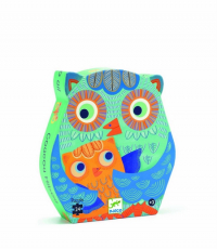 Formadobozos Puzzle - Bagoly