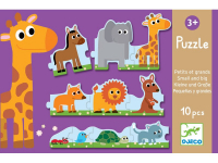 Párosító Puzzle - Kicsi és nagy