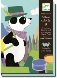 Homokkép készítő - Panda és barátai