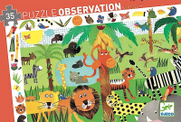 Böngésző puzzle - Dzsungel